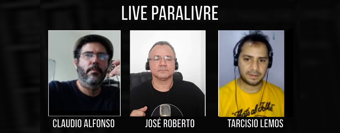 Realizada a Primeira Live da Comunidade ParaLivre