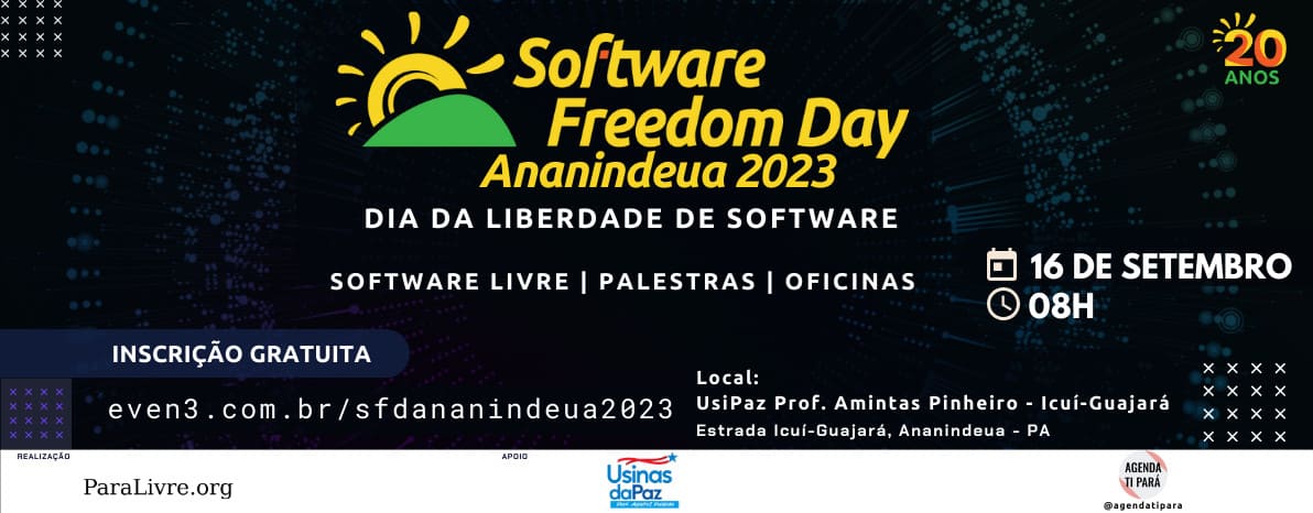 Ananindeua celebra o Software Livre no Software Freedom Day 2023